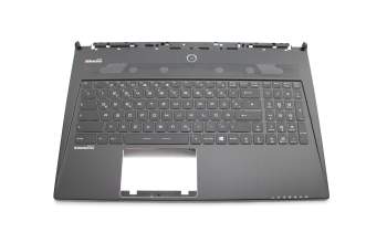 95716H81EC28 original MSI keyboard incl. topcase DE (german) black/black with backlight