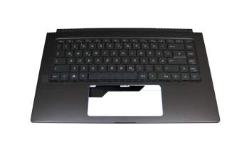 95716S31EC07 original MSI keyboard incl. topcase DE (german) grey/grey with backlight
