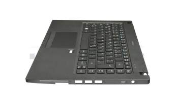 9C-N10MS00D0 original Pegatron keyboard incl. topcase DE (german) black/black with backlight