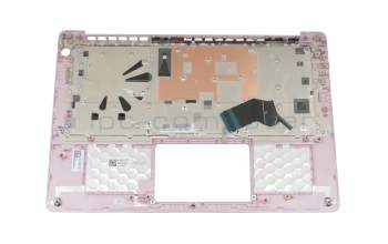 9C-N40AK00G0 original Dell keyboard incl. topcase DE (german) black/pink