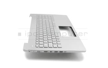 9Z.N8BBU.N06 original DFE keyboard incl. topcase PO (portuguese) silver/silver with backlight