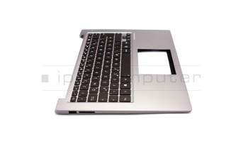 9Z.N8JBU.70G original Asus keyboard incl. topcase DE (german) black/silver with backlight