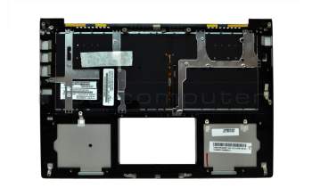 9Z.N8JLU.101 original Asus keyboard incl. topcase DE (german) black/silver with backlight