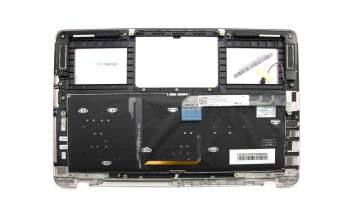 9Z.NBXBW.80G original Asus keyboard incl. topcase DE (german) silver/rosé with backlight