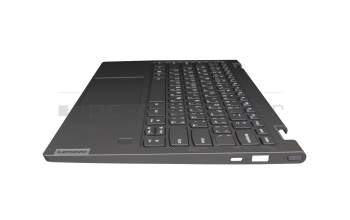 9Z.NDUBQ.S0A original Lenovo keyboard incl. topcase UAE (emirati) grey/grey with backlight