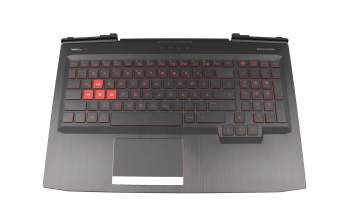 9Z.NEABQ.00G original Darfon keyboard incl. topcase DE (german) black/black with backlight