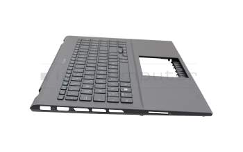 9Z.NHABQ.A0G original Asus keyboard incl. topcase DE (german) grey/grey with backlight