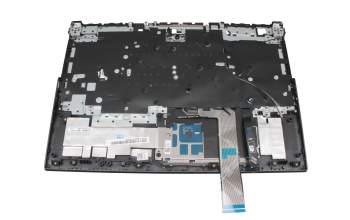 9Z.NHMBN.F0G original Lenovo keyboard incl. topcase DE (german) black/grey with backlight
