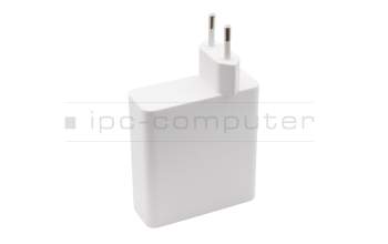 AC-adapter 100.0 Watt EU wallplug white (USB-C) original for Samsung Galaxy Book3 Ultra (NP960XFH)