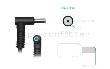 AC-adapter 120 Watt slim original for HP Envy 15-q300