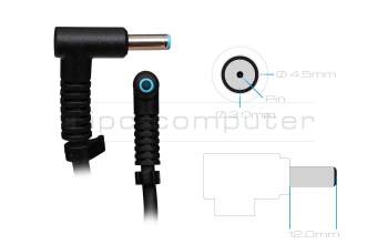 AC-adapter 150.0 Watt rounded original for HP Omen 15t-ax200