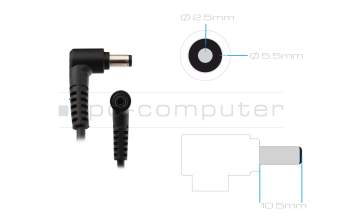 AC-adapter 150.0 Watt slim for Gaming Guru Ice (NB70TA)