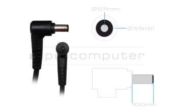 AC-adapter 150 Watt normal for Gaming Guru Sun RTX3060 (NH77DPQ)