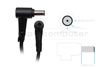 AC-adapter 180.0 Watt edged original for Asus TUF Gaming F15 FX506HC