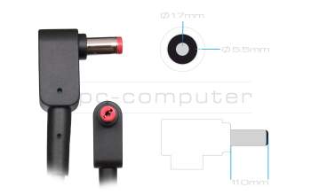 AC-adapter 180.0 Watt slim original for Acer ConceptD 5 Pro (CN515-71P)