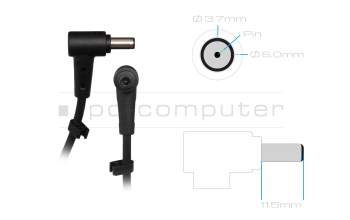 AC-adapter 200.0 Watt original for Asus TUF Gaming Dash FX517ZM