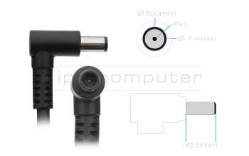 AC-adapter 230 Watt slim original for HP EliteBook 8560w (LY667ES)