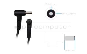 AC-adapter 45.0 Watt EU wallplug normal original for Asus VivoBook 14 X412UB