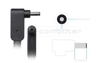 AC-adapter 45.0 Watt EU wallplug original for Acer TravelMate Spin B1 (B118-RN)