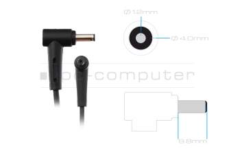 AC-adapter 45.0 Watt original for Asus VivoBook 14 D415UA