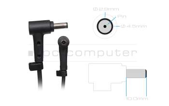 AC-adapter 45.0 Watt original for Asus VivoBook Go 14 E1404GA