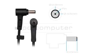 AC-adapter 65.0 Watt EU wallplug normal original for Asus ExpertBook P2 P2451FB