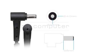 AC-adapter 65 Watt EU wallplug normal original for Asus ZenBook Flip 14 UM462DA
