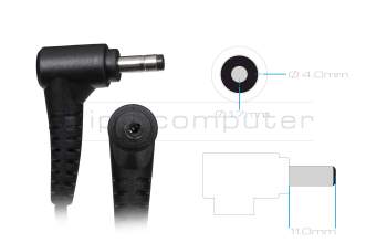 AC-adapter 65 Watt EU wallplug original for Lenovo IdeaPad 330-15IKB Touch (81DH)