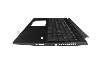 ACM16P56D0 original Acer keyboard incl. topcase DE (german) black/black with backlight
