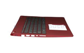 ACM16P66D0 original Chicony keyboard incl. topcase DE (german) black/red with backlight