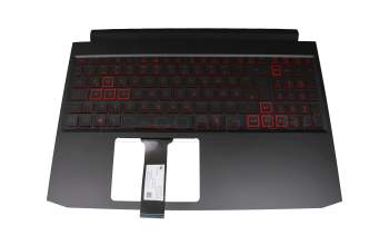 ACM18K3/6D0 original Acer keyboard incl. topcase DE (german) black/black with backlight