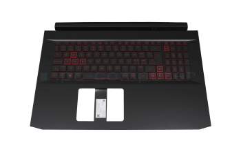 ACM18K3 original Acer keyboard incl. topcase CH (swiss) black/red/black with backlight GTX1650