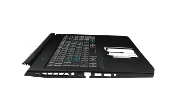 ACM18K5/6D0 original Acer keyboard incl. topcase DE (german) black/black with backlight