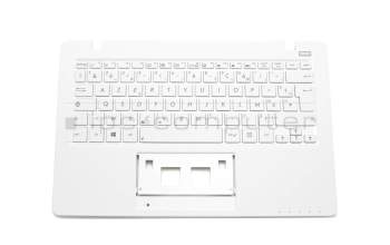 AEEX8F00020 original Asus keyboard incl. topcase FR (french) white/white
