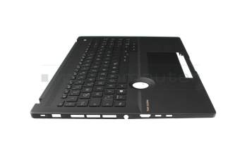 AEEXFG00010 original Quanta keyboard incl. topcase DE (german) black/black with backlight (ASUS Dial)