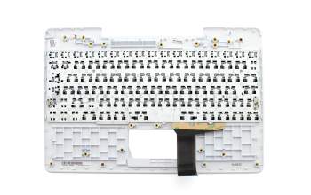 AEXC4F00010 original Quanta keyboard incl. topcase FR (french) black/white