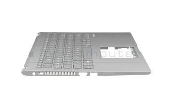 AEXKRG00120 original Quanta keyboard incl. topcase DE (german) grey/silver