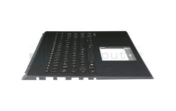 AEXKTG01010 original Quanta keyboard incl. topcase DE (german) black/anthracite with backlight