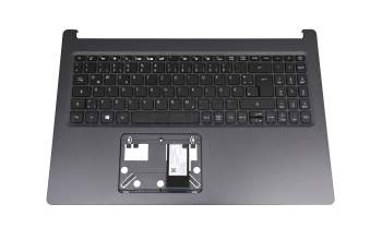 AEZAUG00220 original Acer keyboard incl. topcase DE (german) black/black