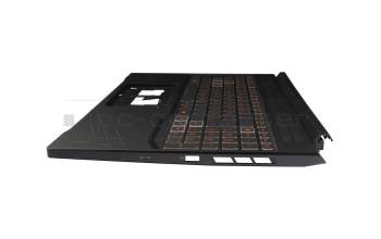 AEZGRG03010 original Acer keyboard incl. topcase DE (german) black/black with backlight