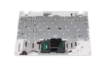 AEZHNG00010 original Acer keyboard incl. topcase DE (german) black/white