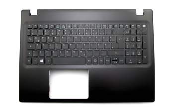 AEZRTG00010 original Acer keyboard incl. topcase DE (german) black/black