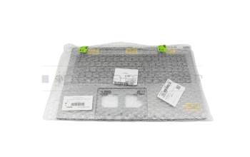 AEZYXF00040 original Acer keyboard incl. topcase FR (french) grey/grey with backlight