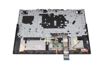 AM1HZ000300 original Lenovo keyboard incl. topcase DE (german) black/black with backlight