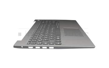AM1JV000300 original Lenovo keyboard incl. topcase DE (german) grey/silver