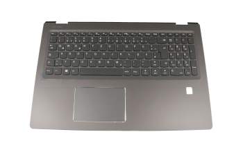 AM1R5000110 original Lenovo keyboard incl. topcase DE (german) black/black