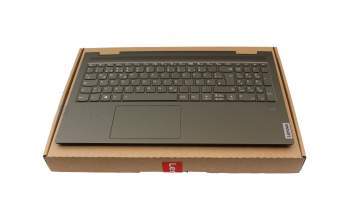 AM1RY000 original Lenovo keyboard incl. topcase DE (german) dark green/dark green with backlight (Dark Moss)