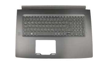 AM210000600 original Acer keyboard incl. topcase DE (german) black/black with backlight (GTX 1060)