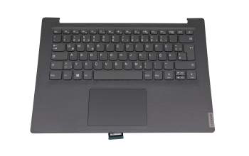 AP1RS000400 original Lenovo keyboard incl. topcase DE (german) grey/grey