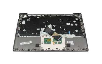 AP2XD000100 original Lenovo keyboard incl. topcase US (english) grey/grey with backlight